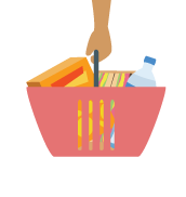 Can Shop at a Grocery Store